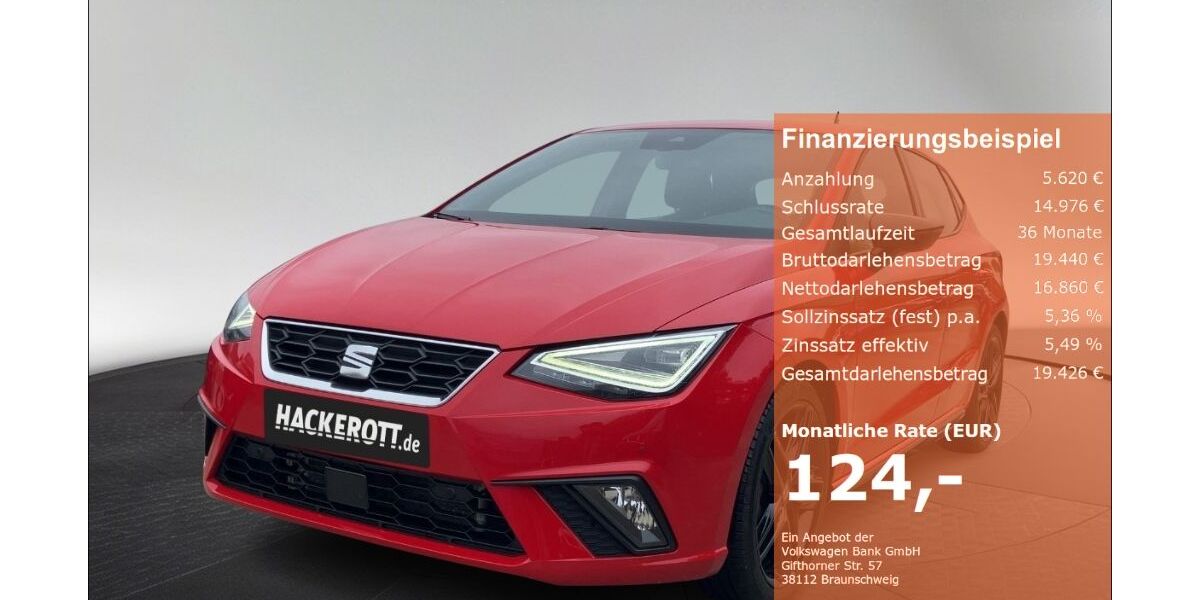 Seat Ibiza 29.386 km 21.480 &euro; Hannover 30165