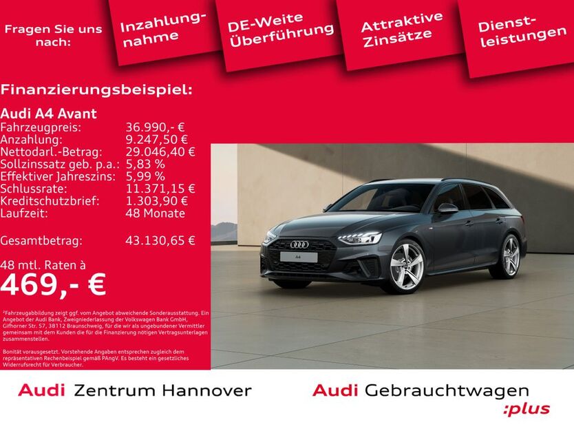 Audi A4 27.845 km 36.450 € Hannover 30179