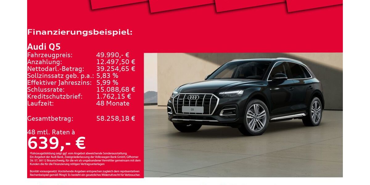 Audi Q5 11.847 km 49.990 &euro; Hannover 30179