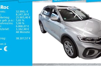 VW T-Roc 12.645 km 32.990 &euro; Hannover 30655