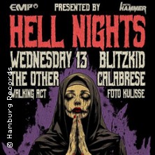 Hell Nights 2025 - Calabrese, The Other, Blitzkid, Wednesday 13 30.10.2025 Kulturzentrum FAUST