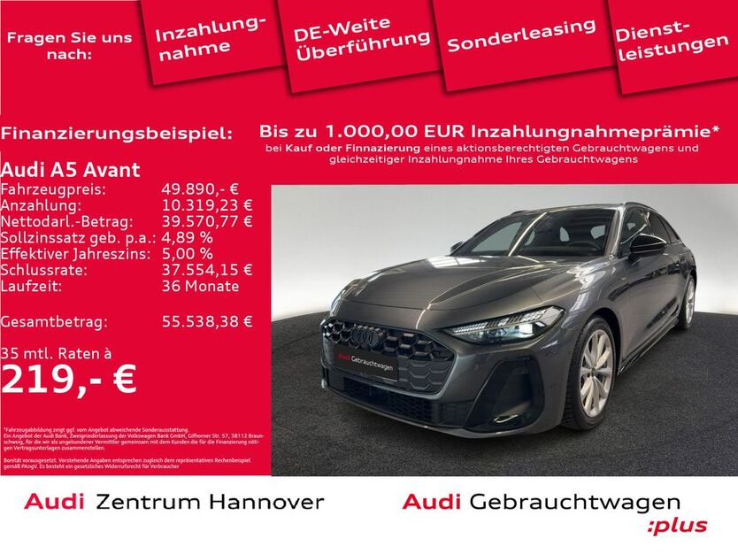 Audi A5 6.999 km 49.890 € Hannover 30179