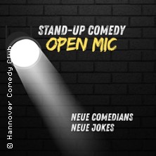 Hannover Comedy Club - Open Mic - neue Comedians & neue Jokes 15.03.2026 Hannover Comedy Club
