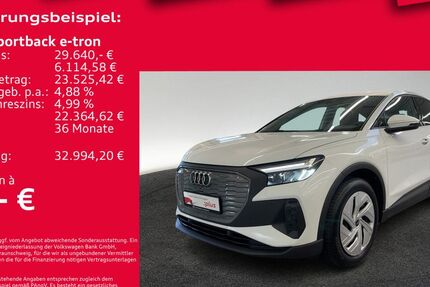 Audi Q4 e-tron 32.738 km 27.450 &euro; Hannover 30179