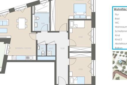 4-Zimmer Wohnung in attraktiver Lage! 4 zimmer