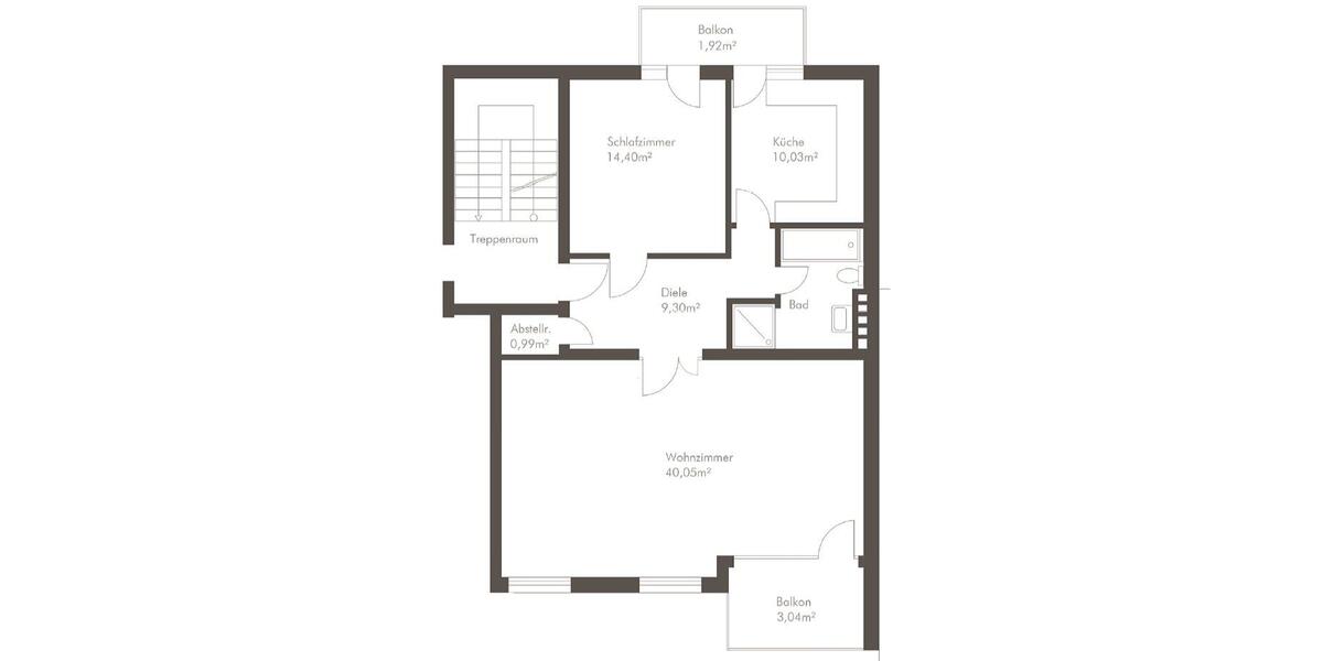 Etagenwohnung Hannover Herrenhausen-Stöcken - 2 Zimmer, 83 m&sup2;, 345.000&euro; | Angebot:27477711