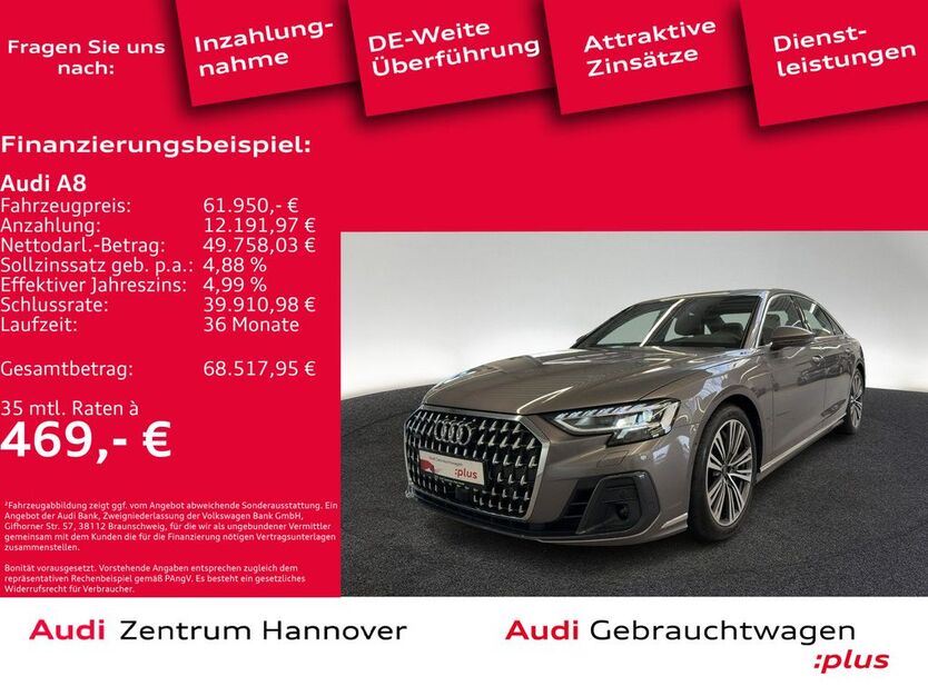 Audi A8 13.931 km 60.950 € Hannover 30179