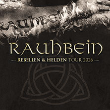 Rauhbein - Rebellen & Helden Tour 2026 - Support: Liebe & Krawall 12.11.2026 Kultur- und Kommunikationszentrum Pavillon