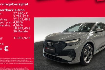 Audi Q4 e-tron 40.461 km 27.450 € Hannover 30179