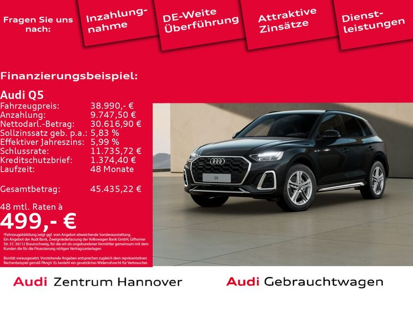 Audi Q5 47.672 km 38.990 € Hannover 30179