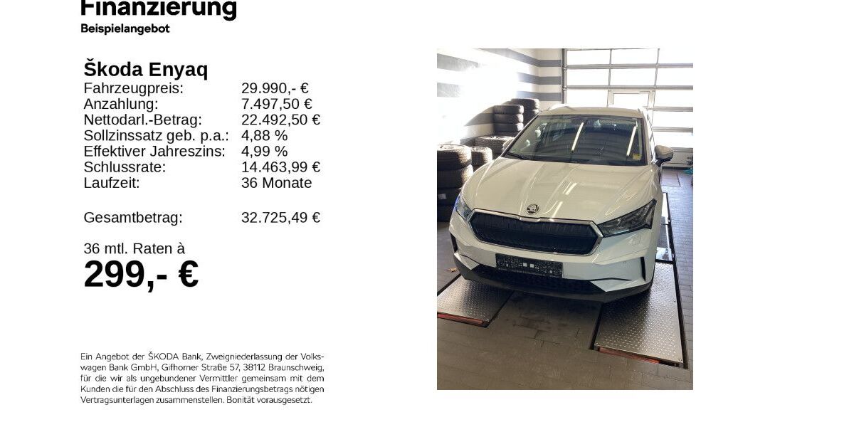 Skoda Enyaq 51.282 km 29.690 € Hildesheim 31137
