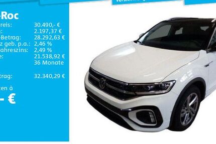 VW T-Roc 12.423 km 30.490 € Hannover 30519