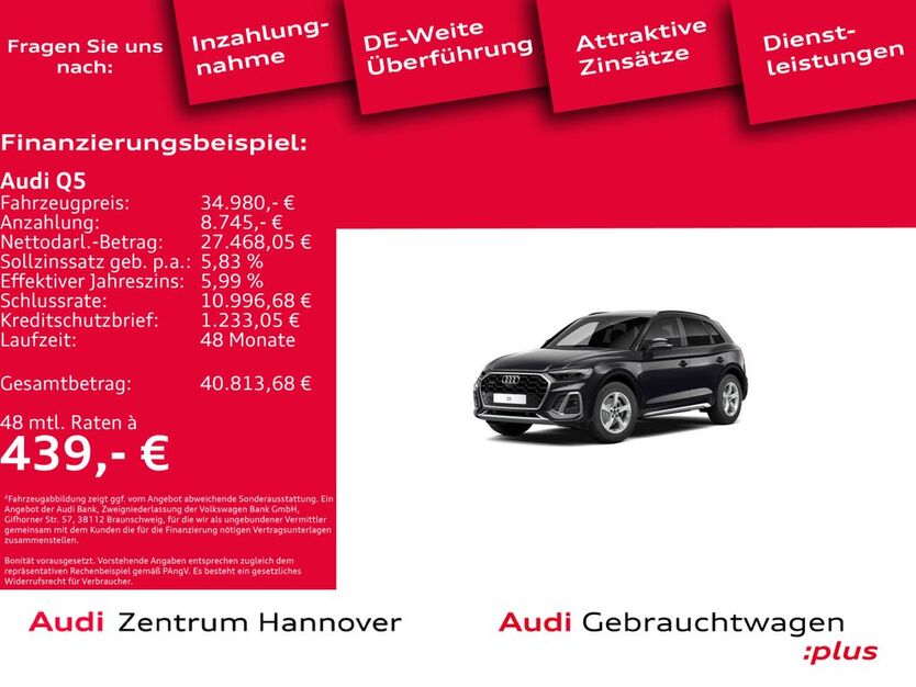 Audi Q5 92.187 km 34.980 € Hannover 30179