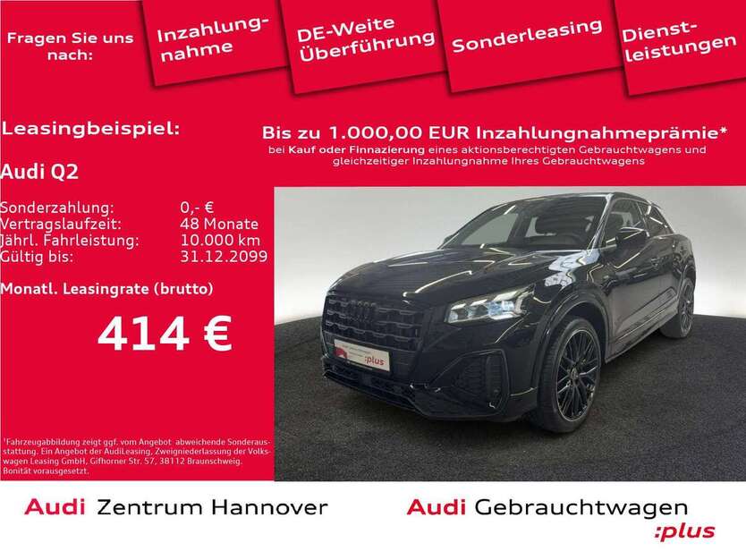 Audi Q2 7.411 km 33.101 € Hannover 30179