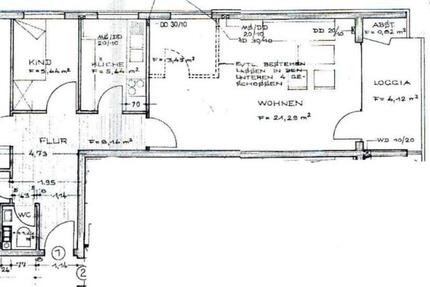 Renovierte 3 Zimmer Wohnung 70m2 Provisions frei 3 zimmer