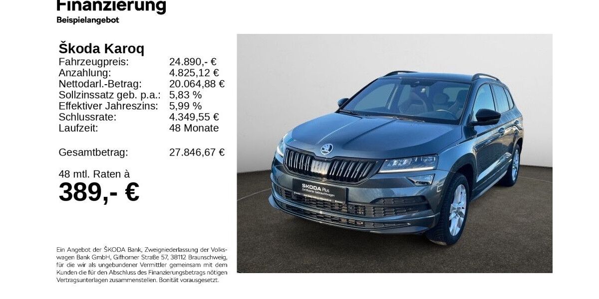 Skoda Karoq 73.134 km 24.400 &euro; Hildesheim 31137