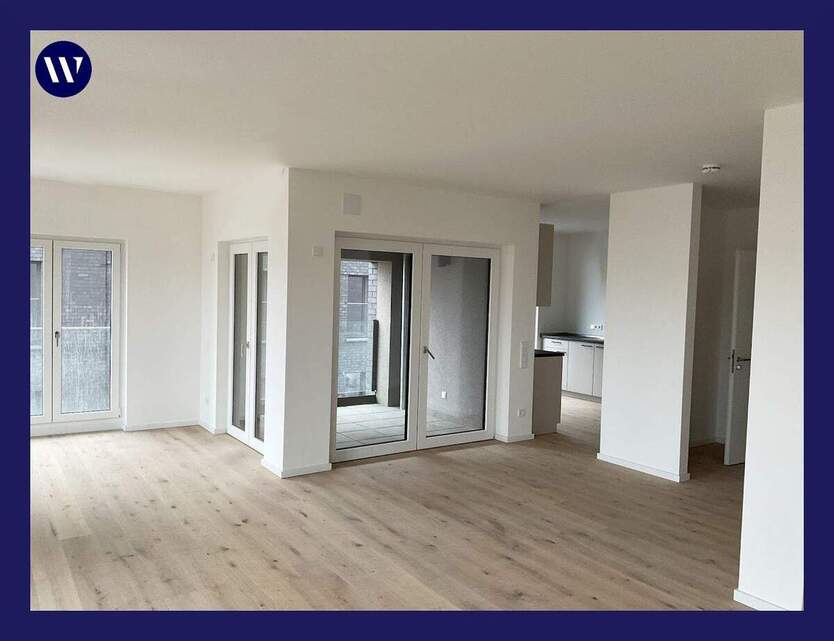 Moderner Wohnkomfort - viel Platz + Freiraum! 3 Zimmer + Loggia, Einbauküche, Tageslichtbad,Gäste-WC 3 zimmer