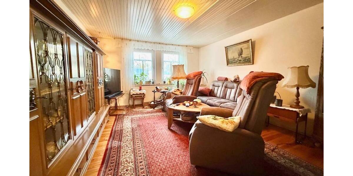 Historisches Fachwerkhaus mit 2 Wohneinheiten + Antiquitätencafé, Nähe Luther See 6 zimmer