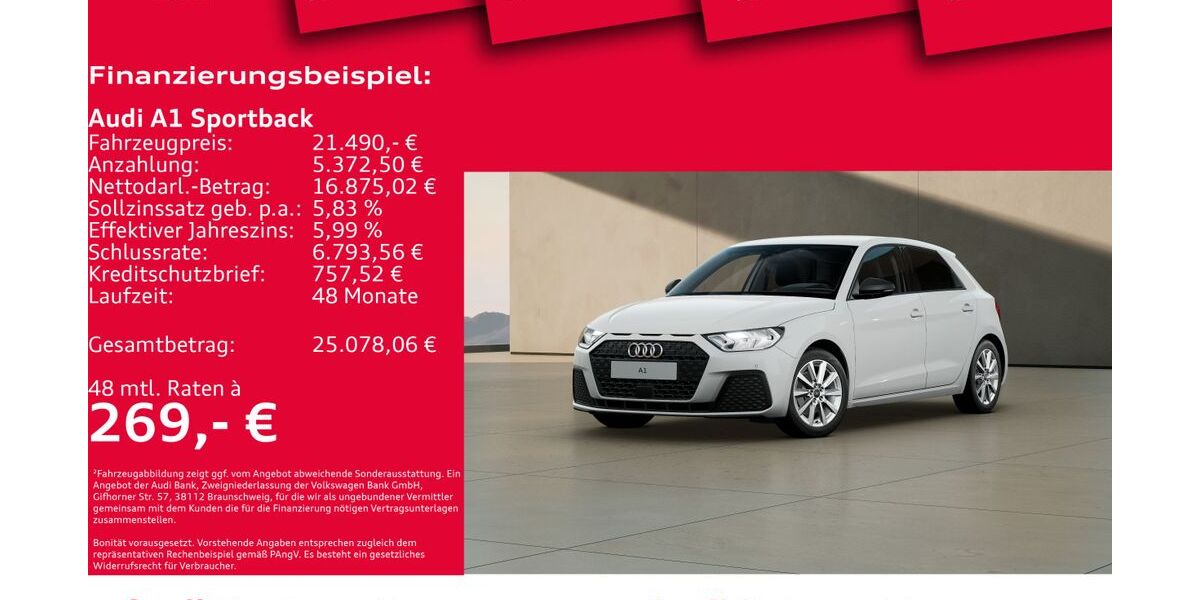 Audi A1 17.244 km 21.490 &euro; Hannover 30179