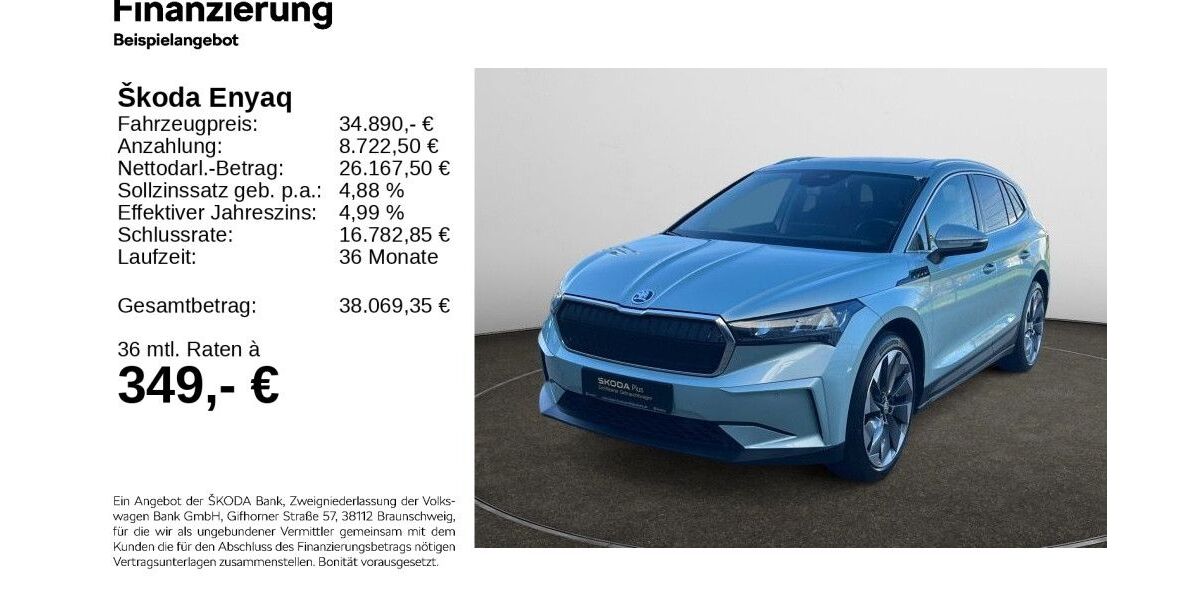 Skoda Enyaq 31.867 km 34.590 € Hildesheim 31137