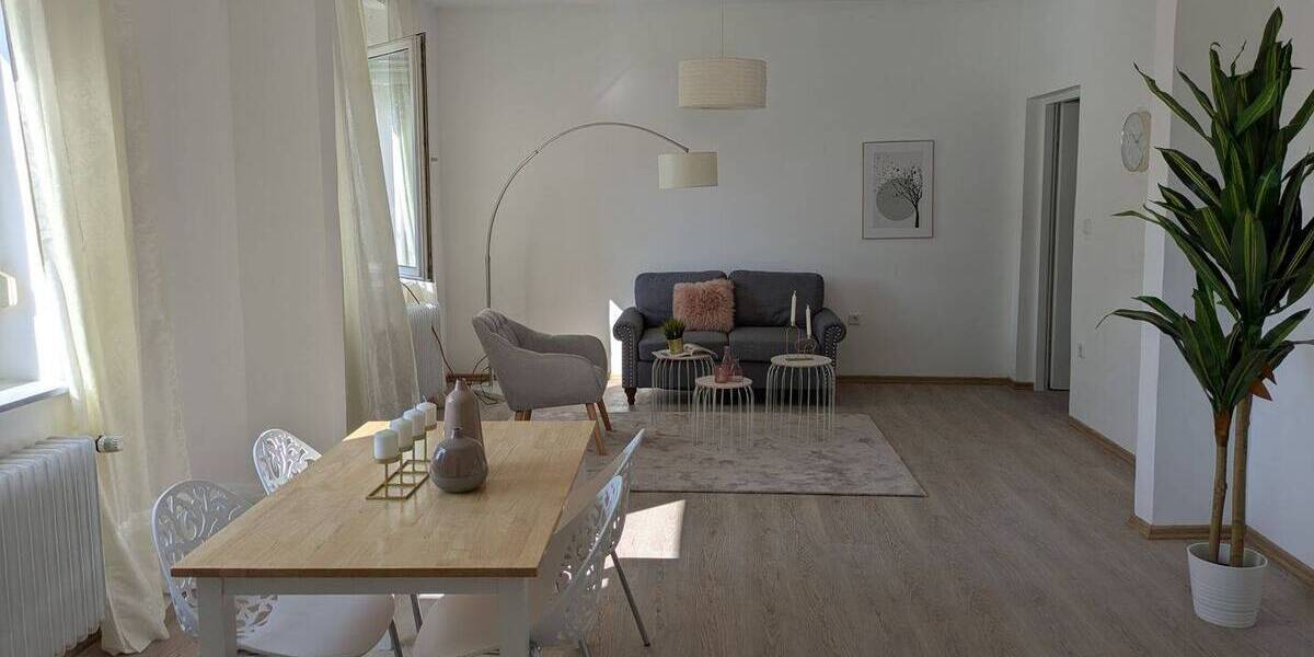 Endlich Eigentum: 2 große helle Zimmer, wertbeständig mit Gartenanteil 2 zimmer