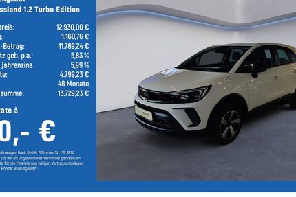 Opel Crossland (X) 44.949 km 12.730 &euro; Hildesheim 31135