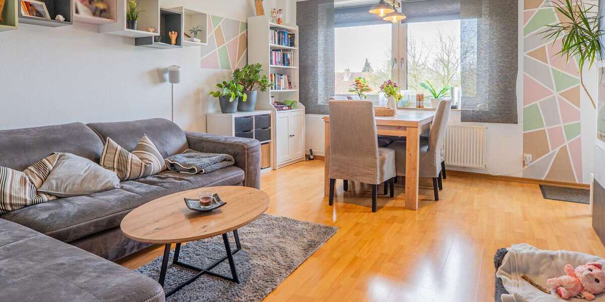 Etagenwohnung Hannover Buchholz-Kleefeld - 4 Zimmer, 83 m&sup2;, 229.000&euro; | Angebot:26915941