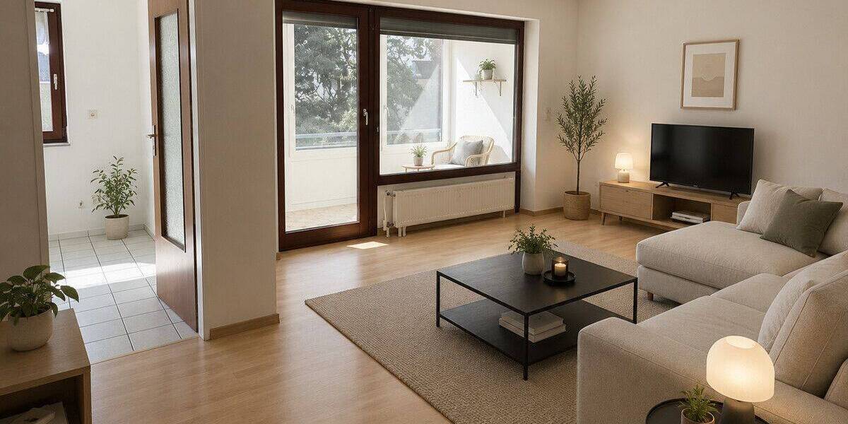 Etagenwohnung Hannover / Wettbergen Wettbergen - 2 Zimmer, 62 m&sup2;, 193.000&euro; | Angebot:26816276