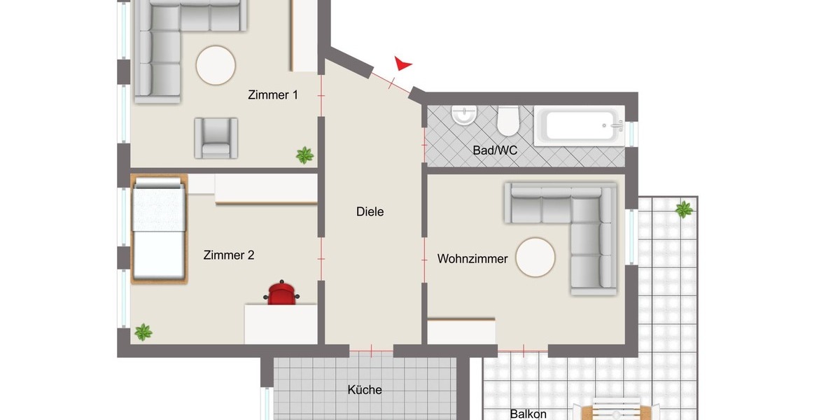 Kapitalanlage oder lieber selber nutzen? - Etagenwohnung Harsum Harsum | Angebot:24699973