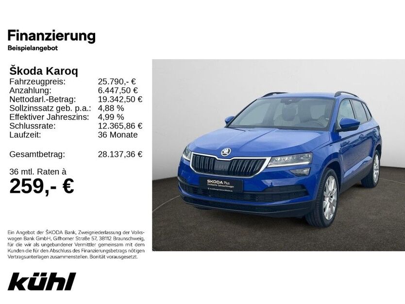 Skoda Karoq 50.878 km 25.490 € Hildesheim 31137