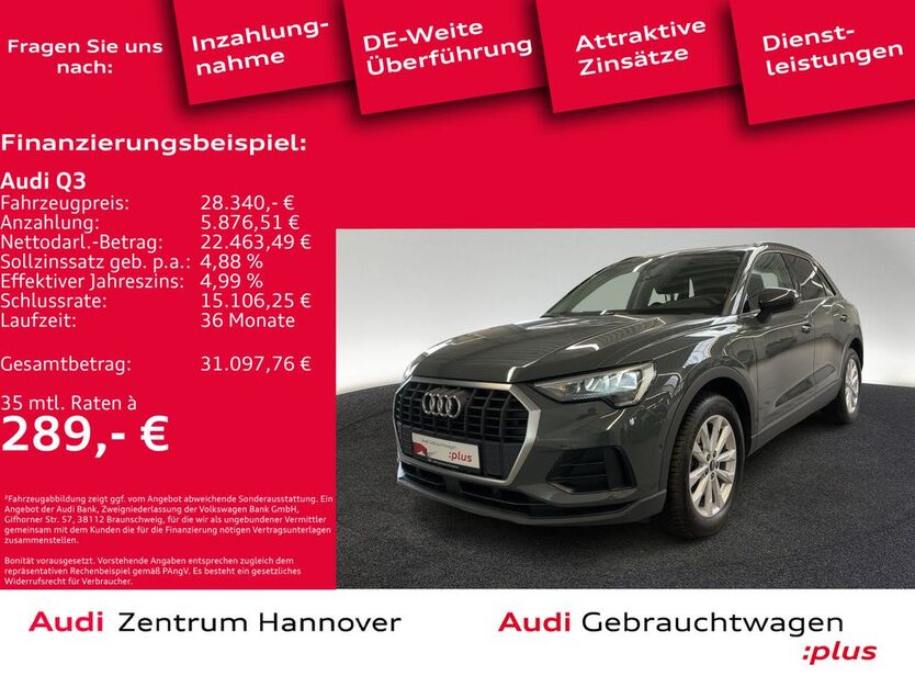 Audi Q3 74.887 km 27.450 € Hannover 30179
