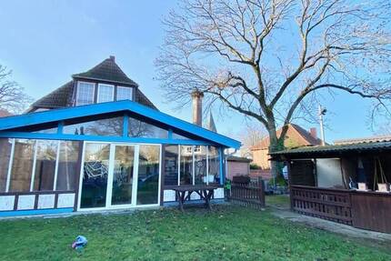 Historisches Fachwerkhaus mit 2 Wohneinheiten + Antiquitätencafé, Nähe Luther See 6 zimmer