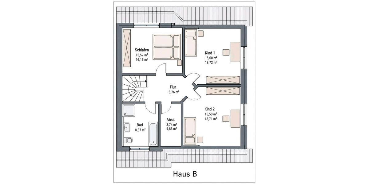 Doppelhaushälfte Garbsen Ortschaft Horst - 4.5 Zimmer, 148 m&sup2;, 1.950&euro; | Angebot:27627334