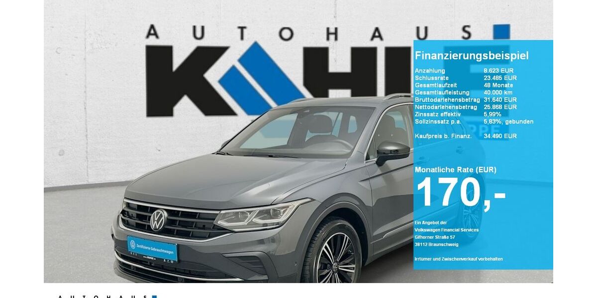 VW Tiguan 11.631 km 34.490 &euro; Neustadt am Rübenberge 31535