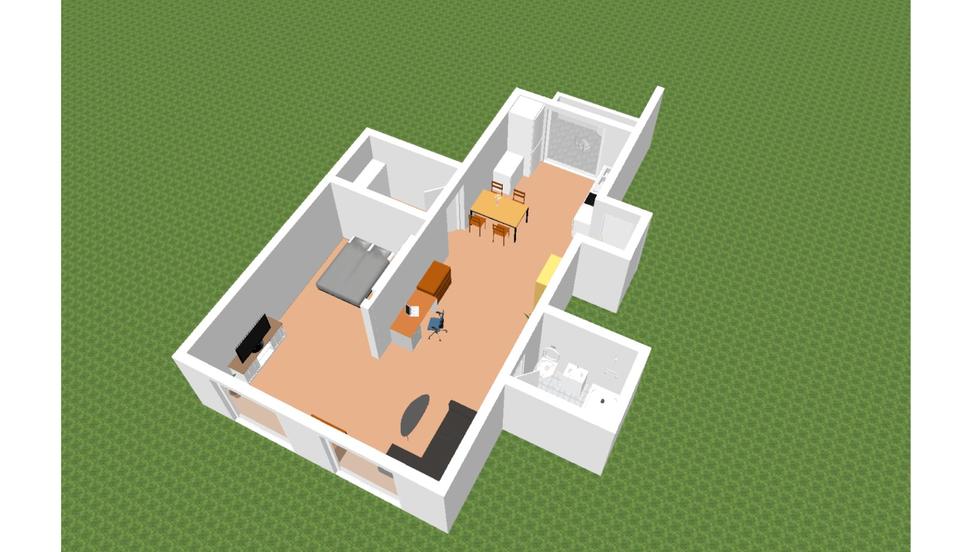 Etagenwohnung Hannover Herrenhausen-Stöcken - 1.5 Zimmer, 69 m&sup2;, 925&euro; | Angebot:26537958